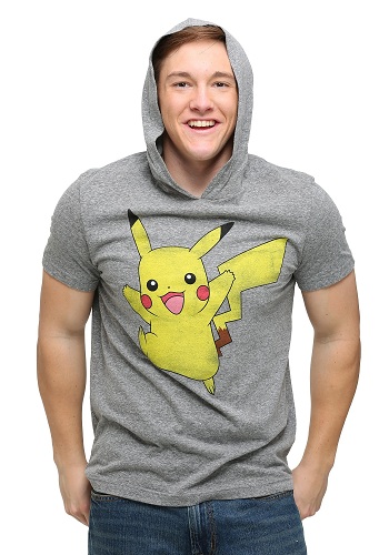 Hooded Pokemon T-shirt til mænd