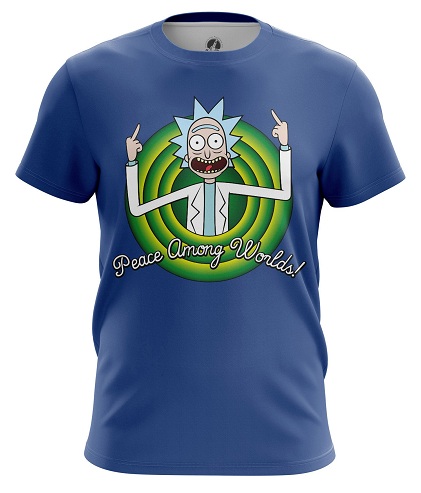 Rick og Morty T-shirt til mig