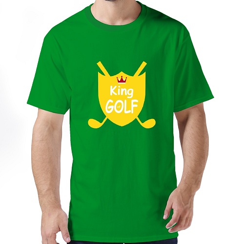 Golf játékos póló a Geek-től