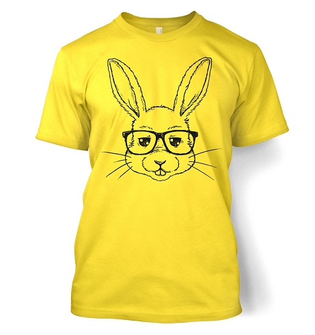 Bunny T-Shirt Geek Design
