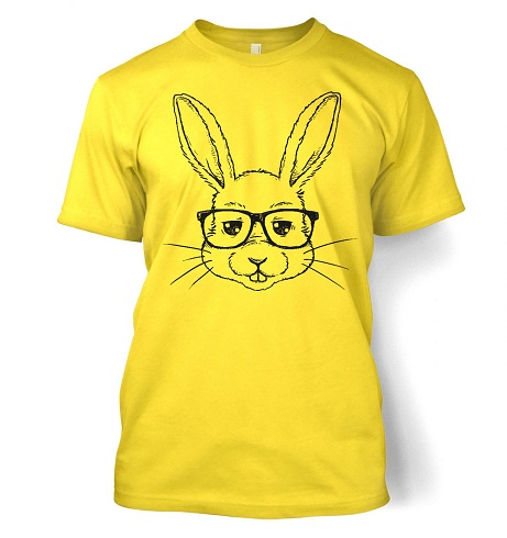 Bunny T-Shirt Geek Design