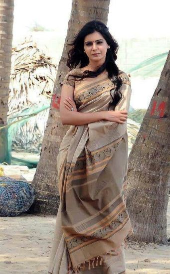 Samantha Brown Saree