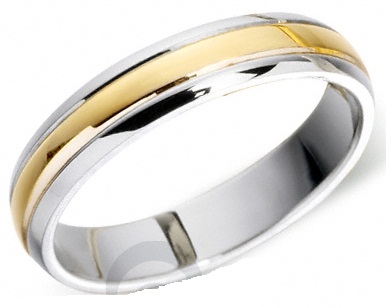 Aranyozott platinagyűrű