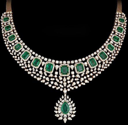 Designer Coral Diamond halskæde Design