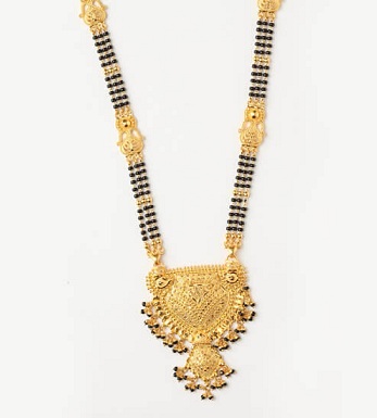 A vastag 1 grammos Mangalsutra lánc