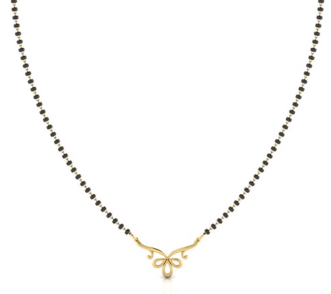 A könnyű One Gram Gold Long Mangalsutra