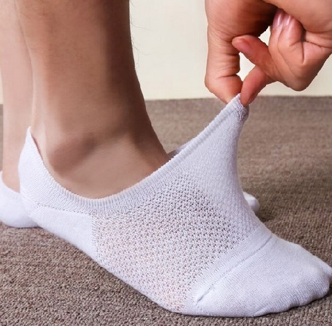 Perforerede Invisible Liner Socks
