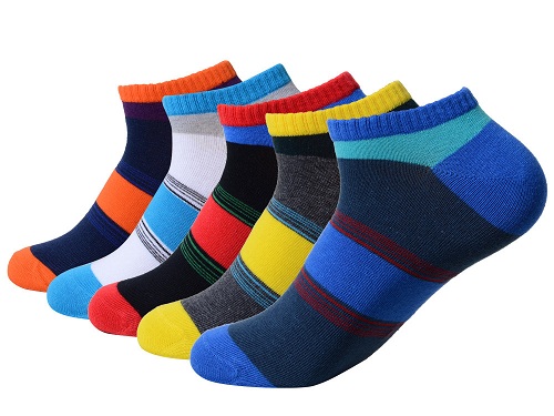Long Crew farverige sokker til mænd