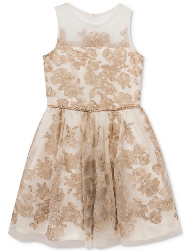 Broderet Chic festkjole