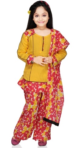 Kid's Kurti Palazzo sæt