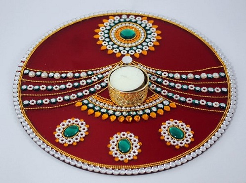 Házi akril Rangoli