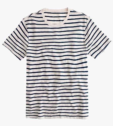 T -shirts i stribet bomuld