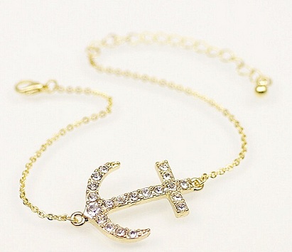 Anchlet Style Chain Anklet til mænd