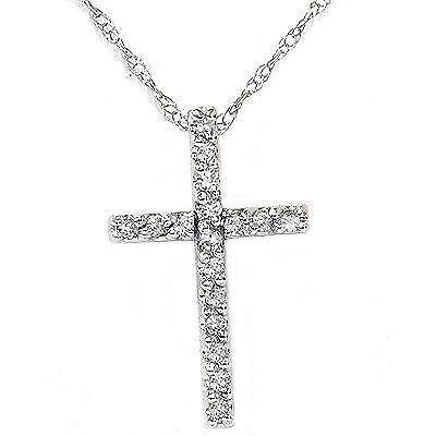 Diamond Cross halskæde