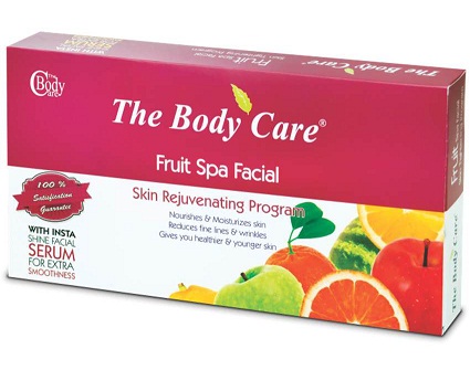 Body Care Fruit Spa arcpakolás