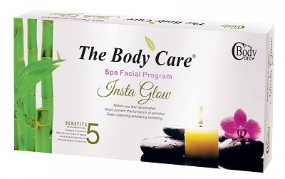 Body Care Insta Glow Spa Facial Program Kit