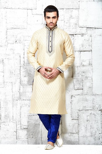 Punjabi Silk Kurta Pyjama til Diwali