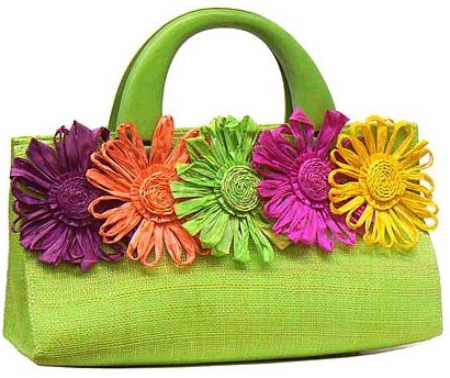 Jute Fancy Håndtasker Mode