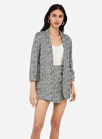 Szürke Boyfriend Blazer Women