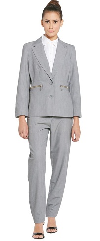 Globus Solid Grey Blazer til piger