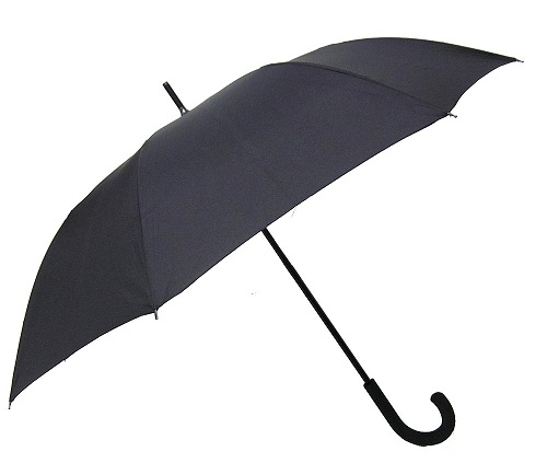 Fekete hosszú esernyők
