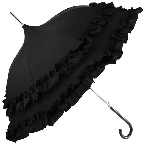 Fodros hosszú esernyők