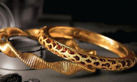Traditionelle designer guldarmbånd