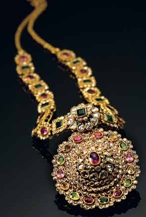 Designer guldsmykker halskæde