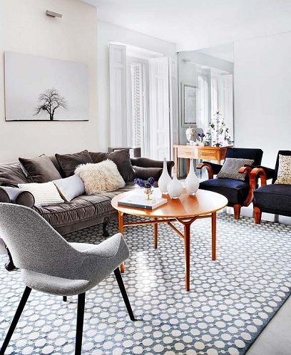 Subtilt mønster design