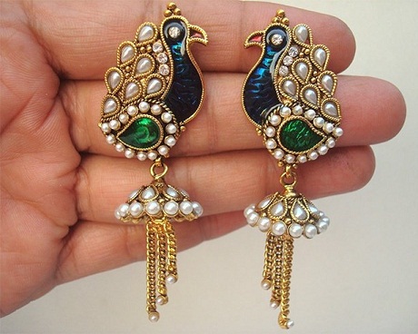 meenakari-smykker-designs-øreringe-design