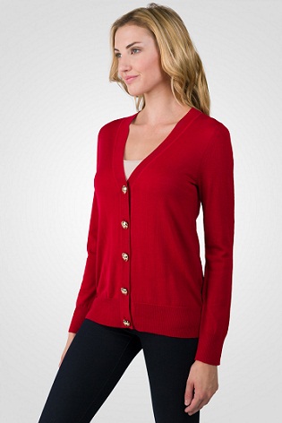 Sweater med V -hals