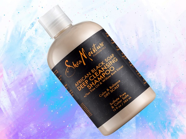 Shea Moisture African Black Soap mélytisztító sampon