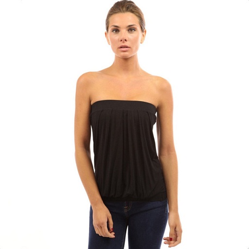 Plisseret camisole