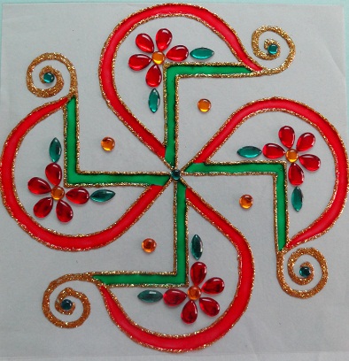 Enkle Swastik -designs