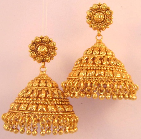 tempel-smykker-jhumka-tempel-jhumkain-guld