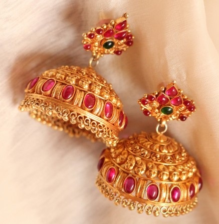 templom-ékszer-jhumka-rövid-jhumka-templom-ékszer