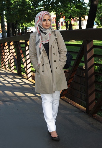 Tyrkisk stil hijab til kvinder
