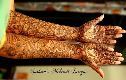 Mehendi tervezők Hyderabadban - Sushma Mehndi Designs