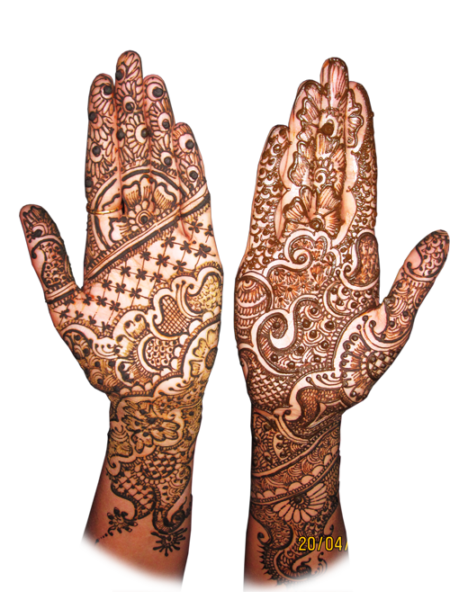 Pawan Mehendi -kunstner i Mumbai