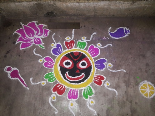 Dekoratív Jagannath Design