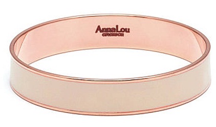 Almindeligt guld Rose Bangle