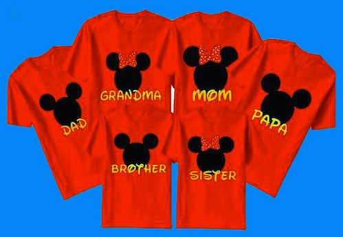 Disney familie T-shirts