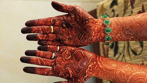 Nászutas Mehndi Design