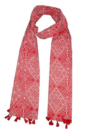 Indisk bomuldstørklæde