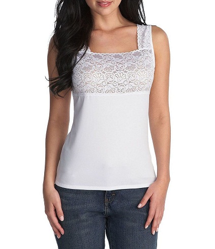 Cabernet blonder- Overlay Microfiber camisole