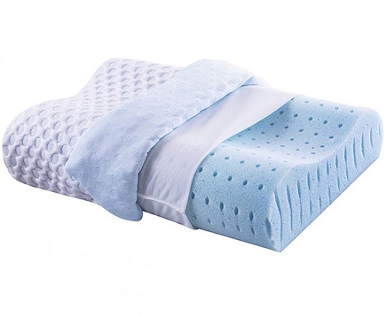 Ventileret Memory Foam Contour Pude