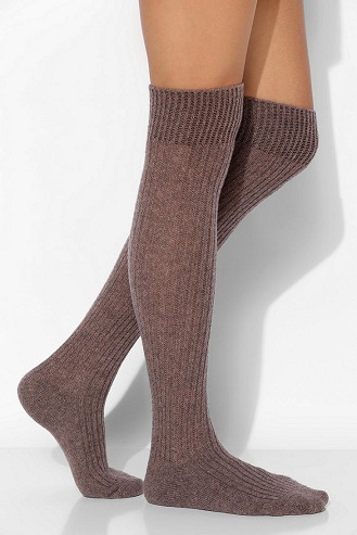 Cashmere rørstrømper