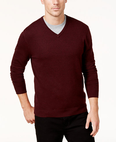 Sweater med V -hals