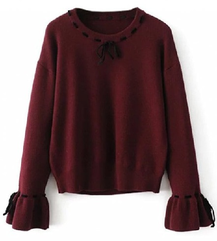 Bell Sleeve trøje