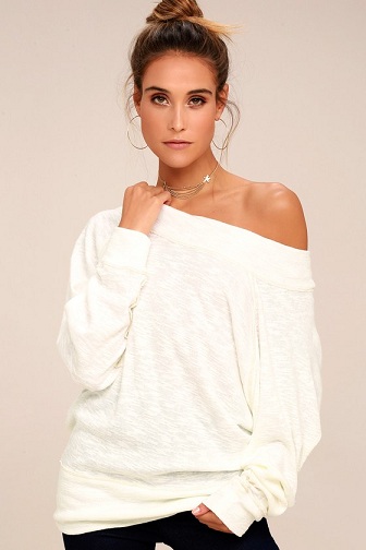 Tynd off the Shoulder Sweater